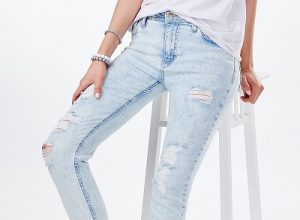 jeansy damskie