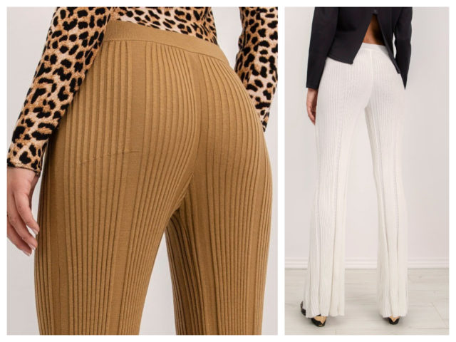 Prążkowane spodnie – najpopularniejsze modele