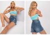 modne jeansowe szorty na lato w hurcie online