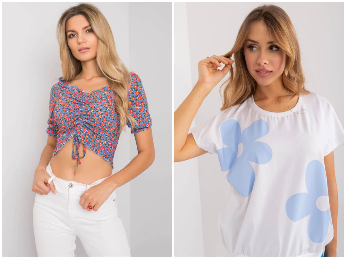 Modna bluzeczka damska na lato – sprawdź wybór modnych fasonów